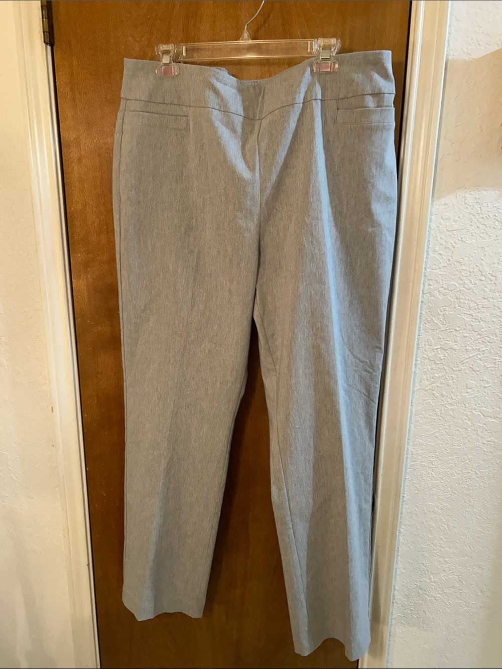 Classic women’s Gray Dress Pants - Kim Roger’s 18. Like new
